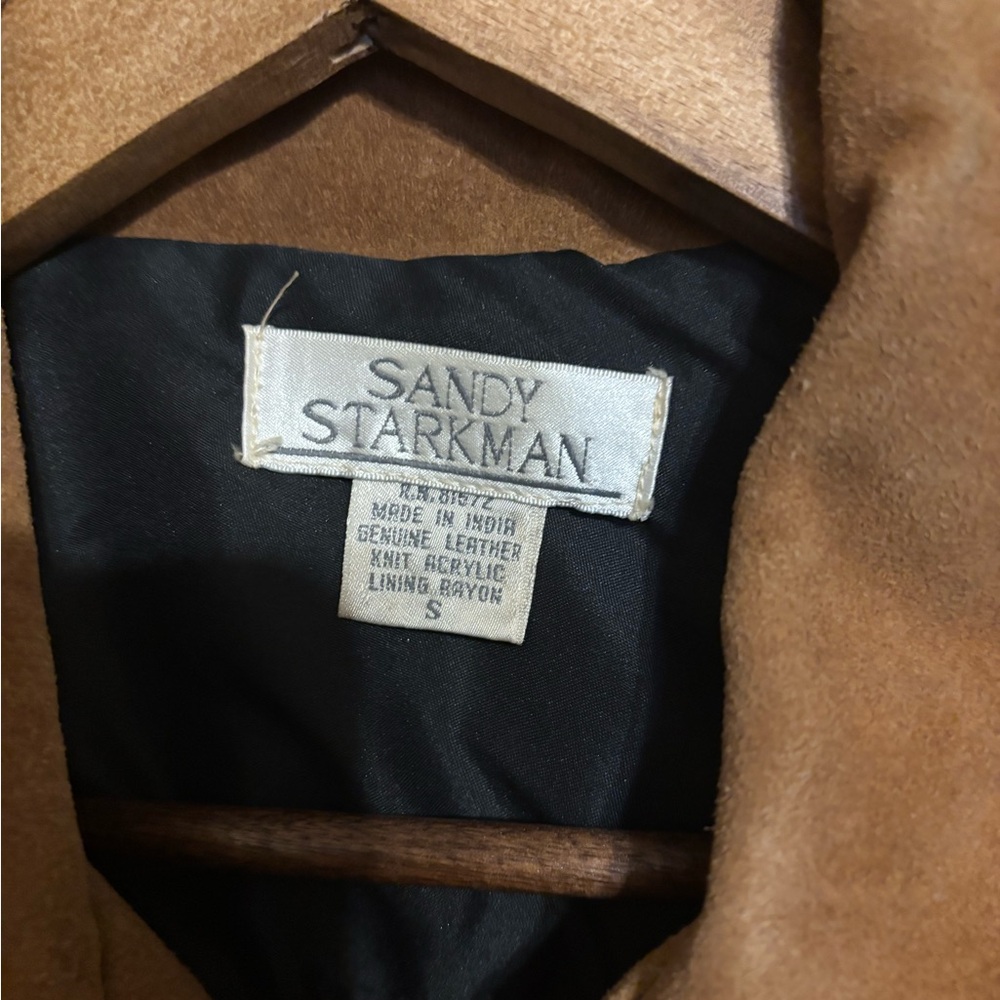 Vintage Style Black Patchwork Wool Blend Jacket with Suede Collar - Picture 3 of 3